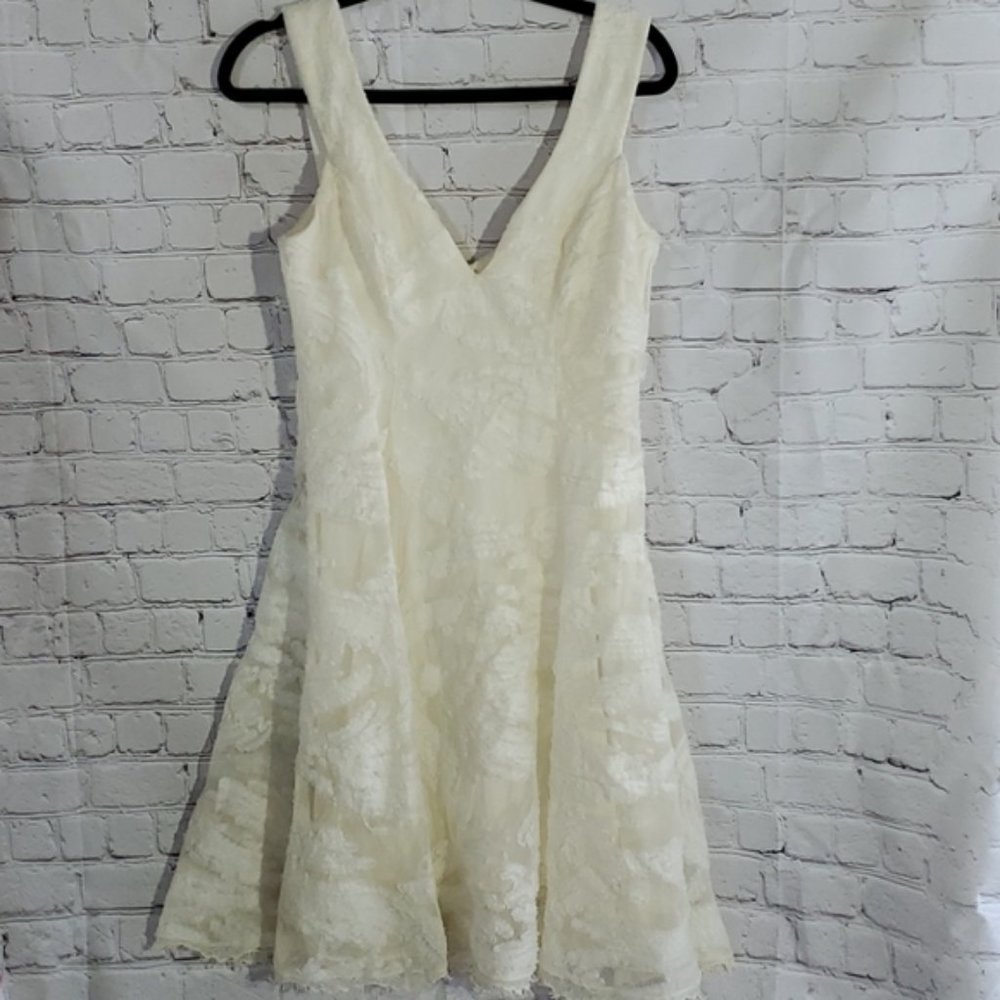DRESS THE POPULATION Lace Dress